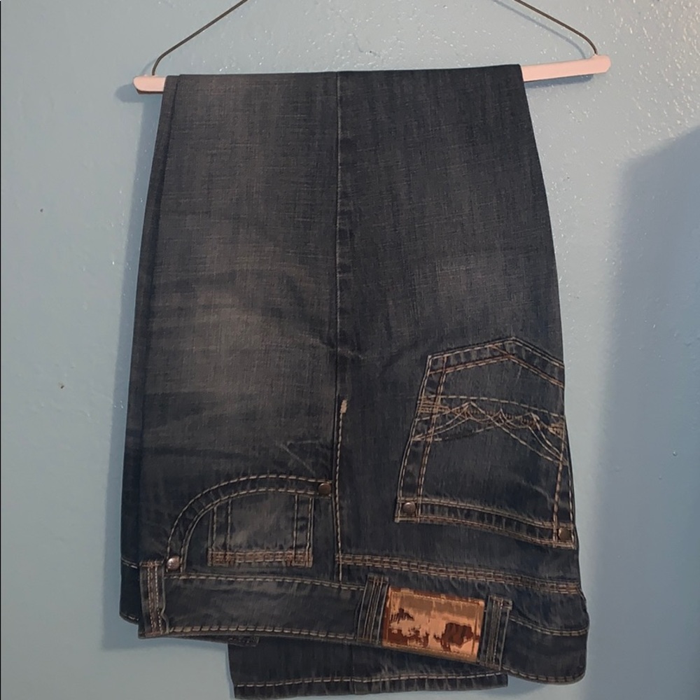 Men’s Wrangler Rocky 47 relaxed boot jeans